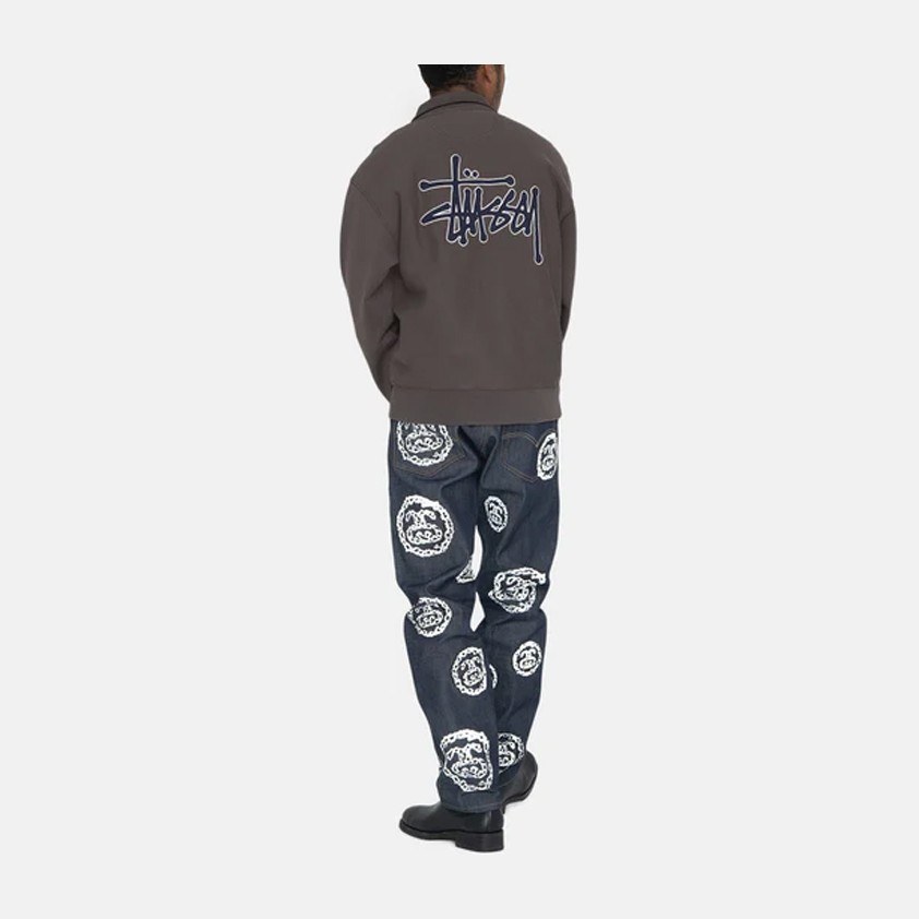 Stussy x Denim Tears Half Zip Fleece
