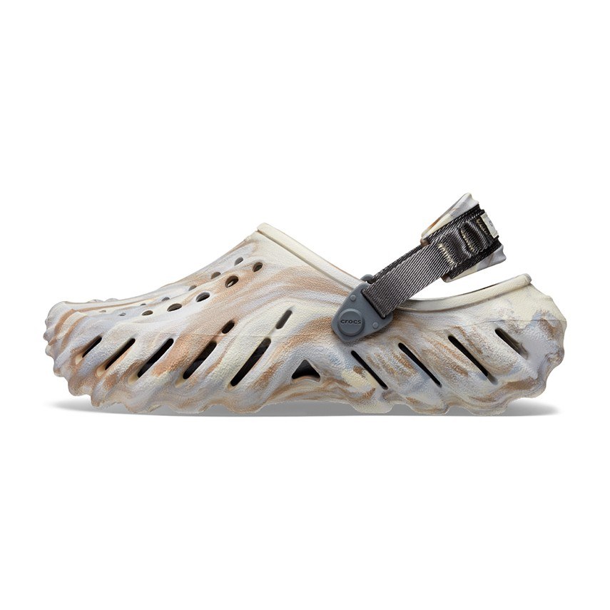 Crocs Sport Sandals White Brown
