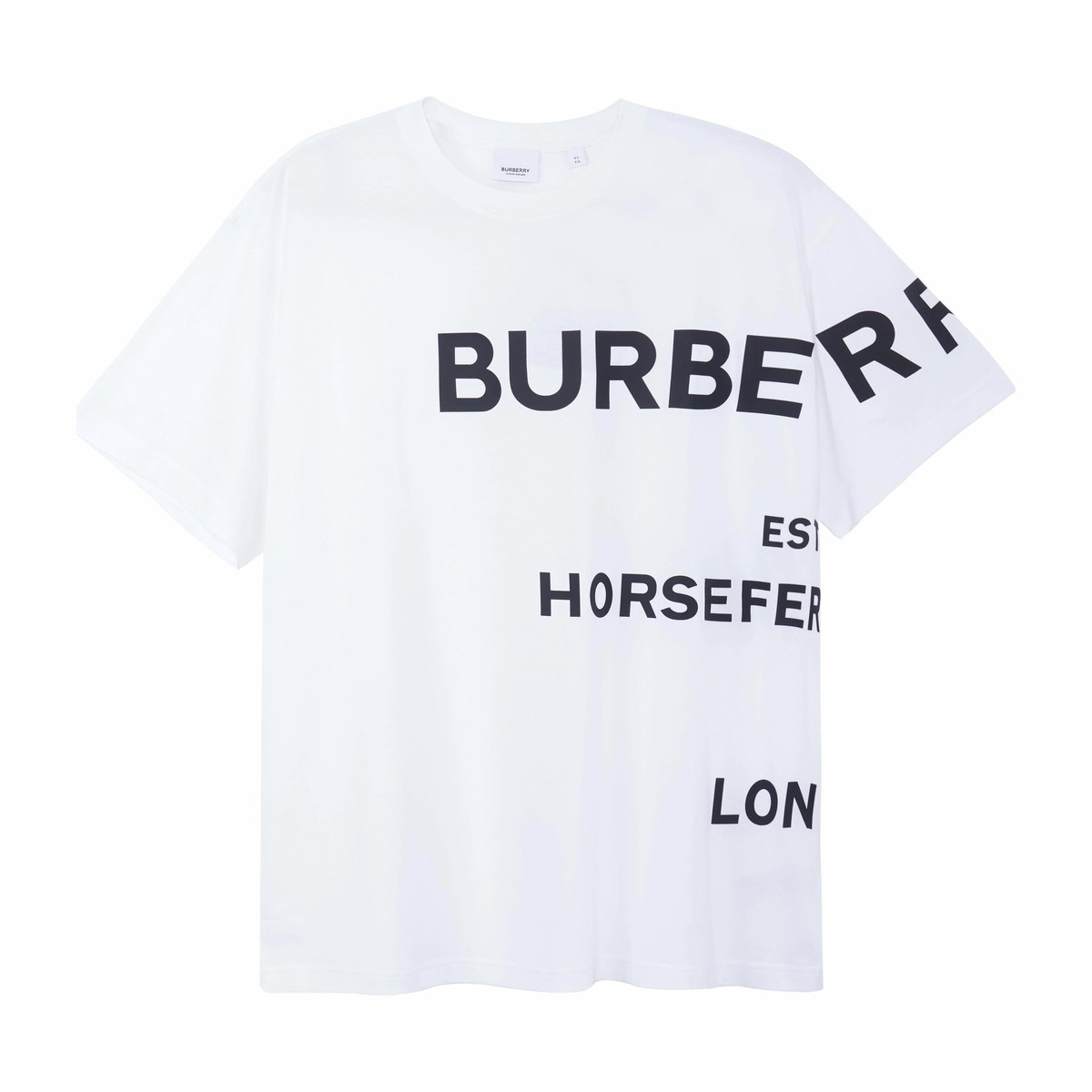 Burberry Horseferry Oversize T-Shirt White