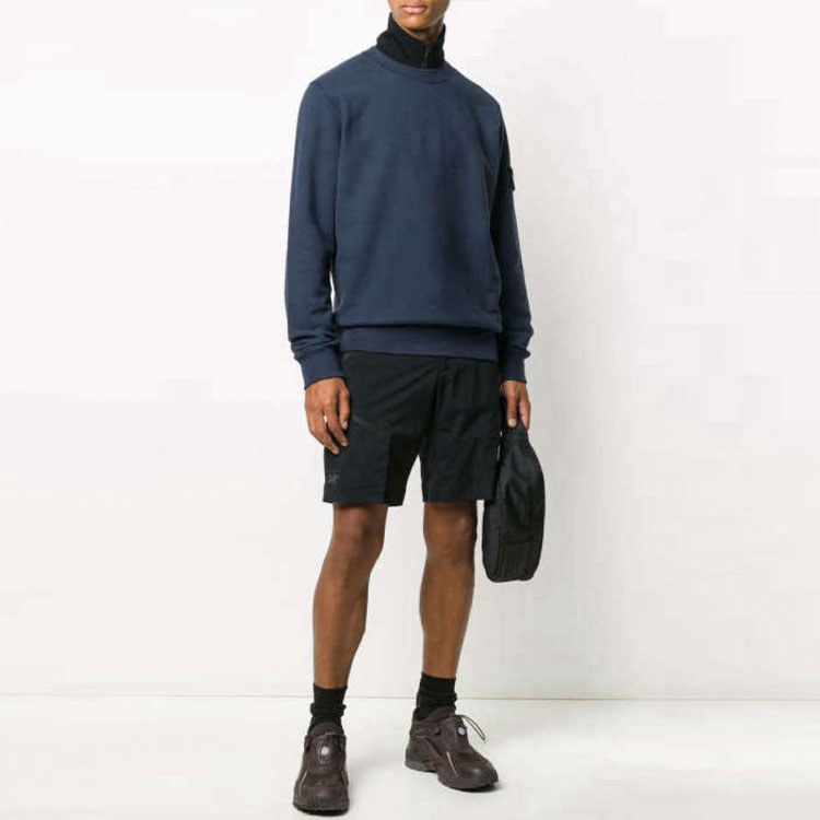 Stone Island Navy Sweatshirt