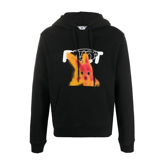 OFF-WHITE FW20 Pivot Fish Hoodie