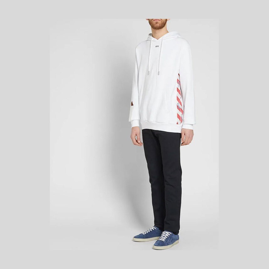 OFF-WHITE SS21 Hoodie White