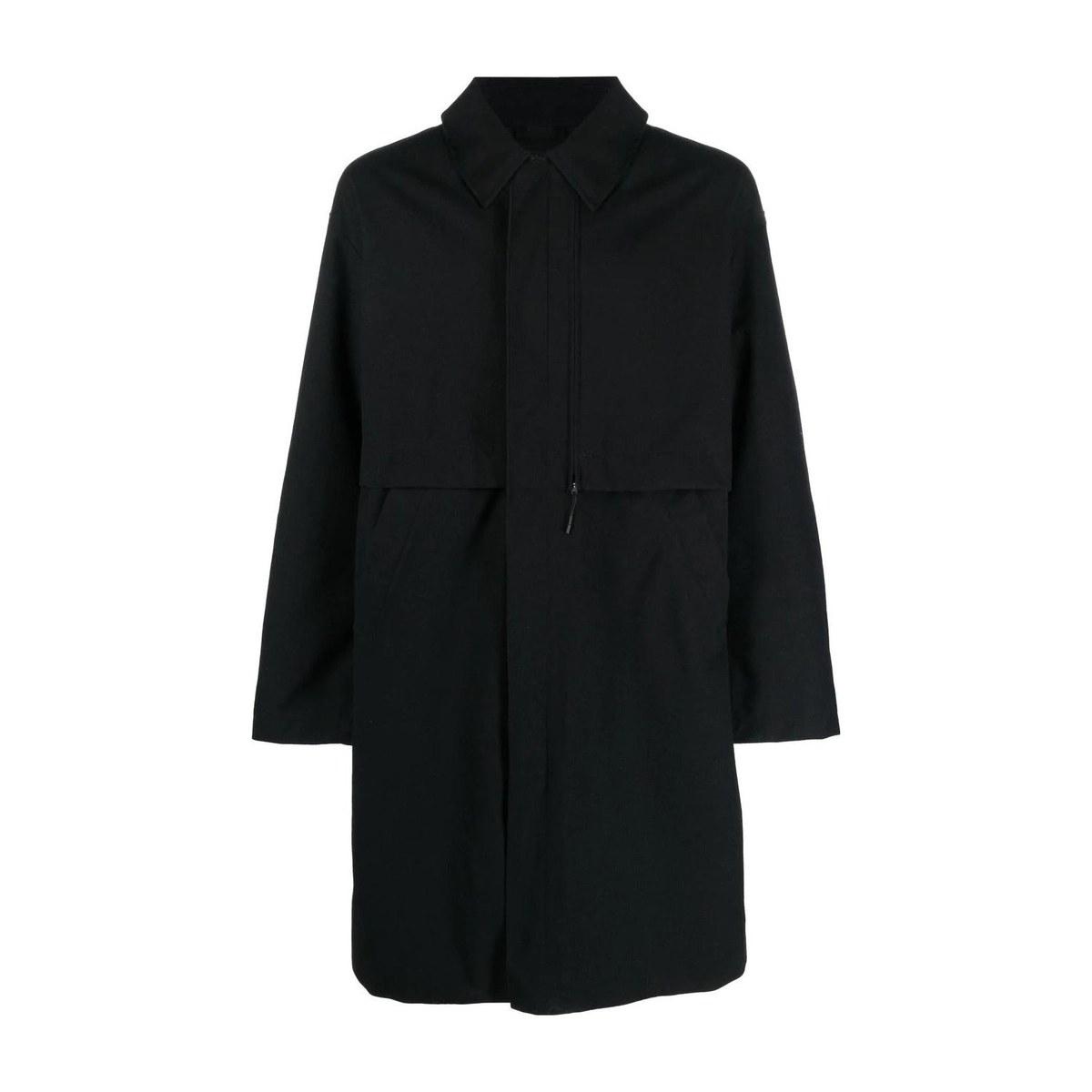 Y-3 FW22 Solid Zip Coat Black