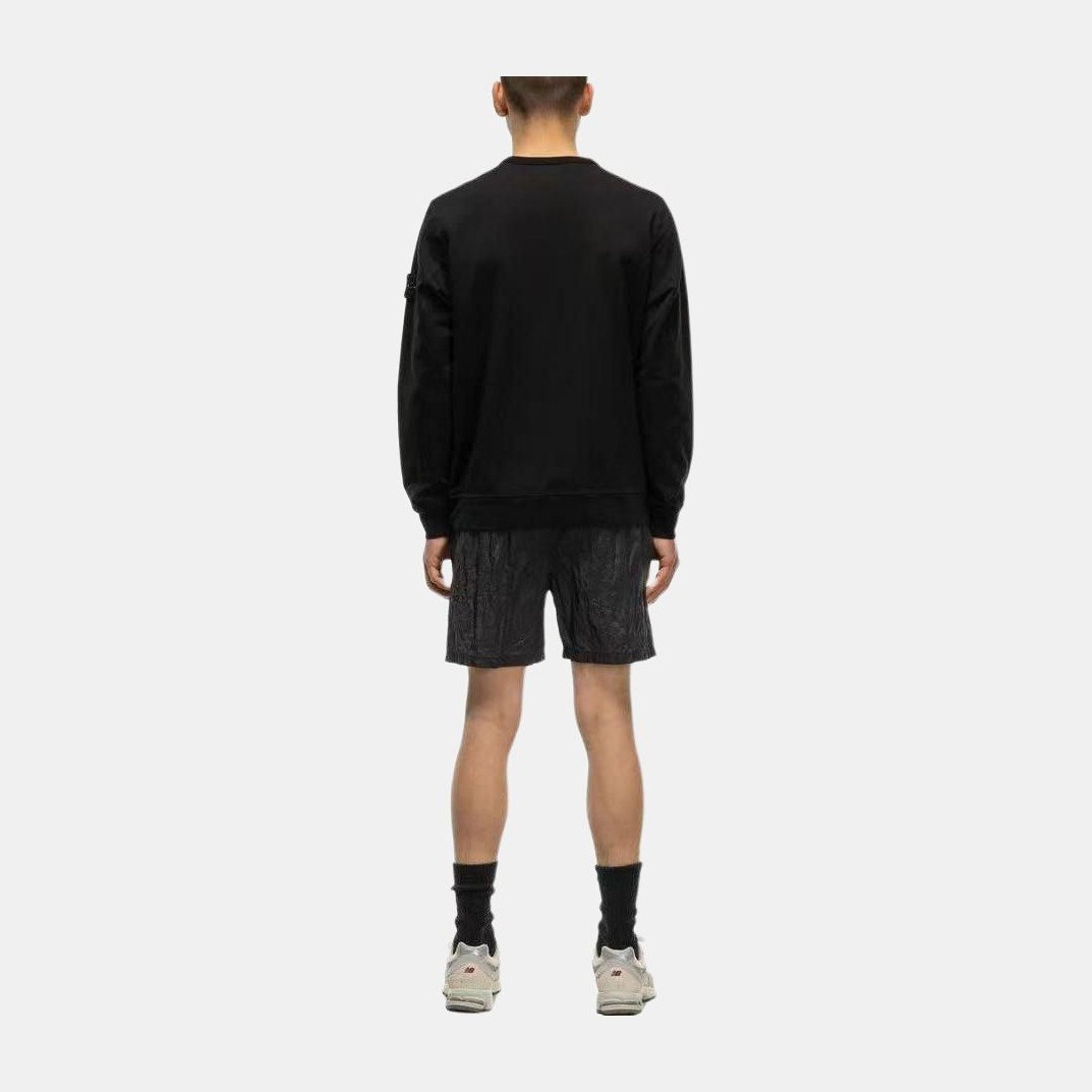 Stone Island SS23 Logo Crewneck Sweatshirt Black