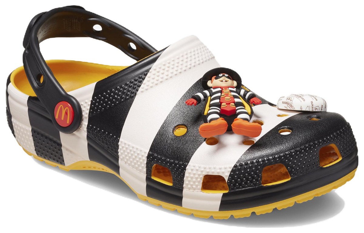 McDonald's x Crocs Classic Clog Hamburglar