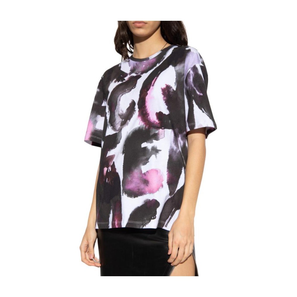 Alexander McQueen FW22 Watercolour Graffiti T
