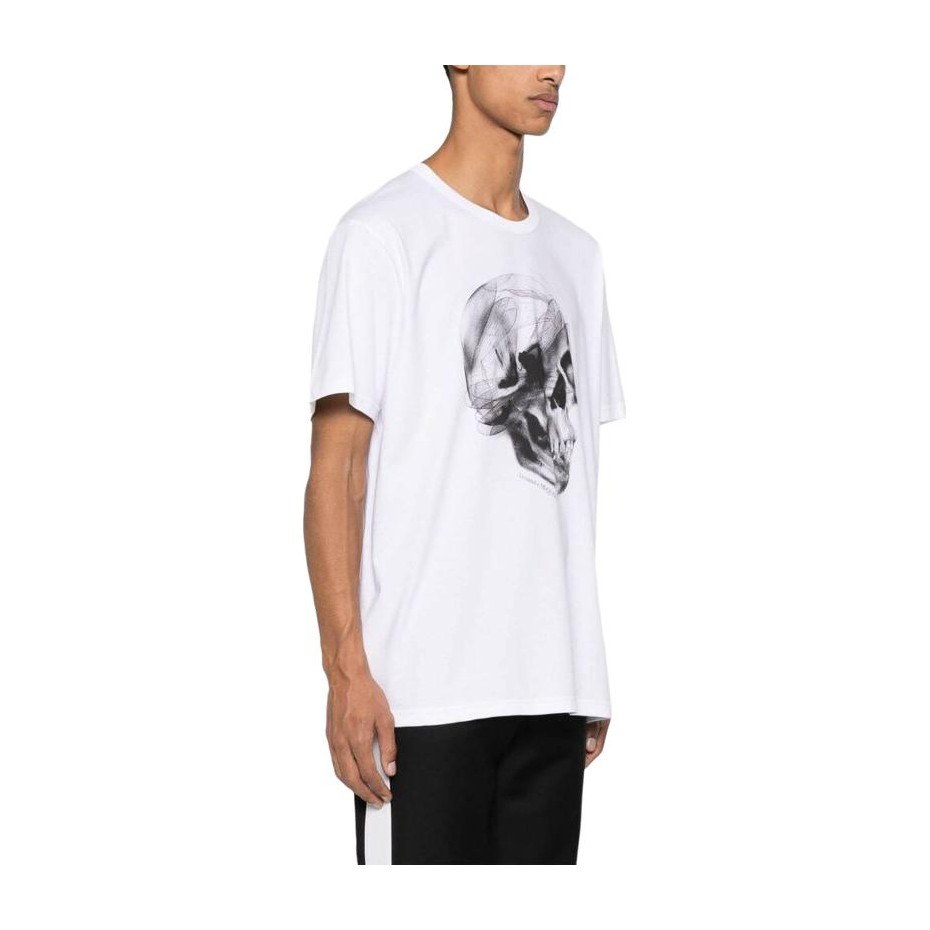 Alexander McQueen Skull Print T-Shirt