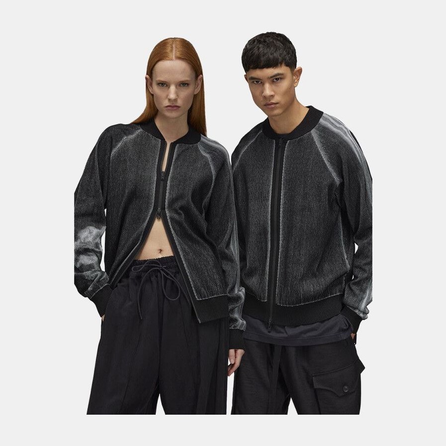 Y-3 GFX Knit Cardigan Black