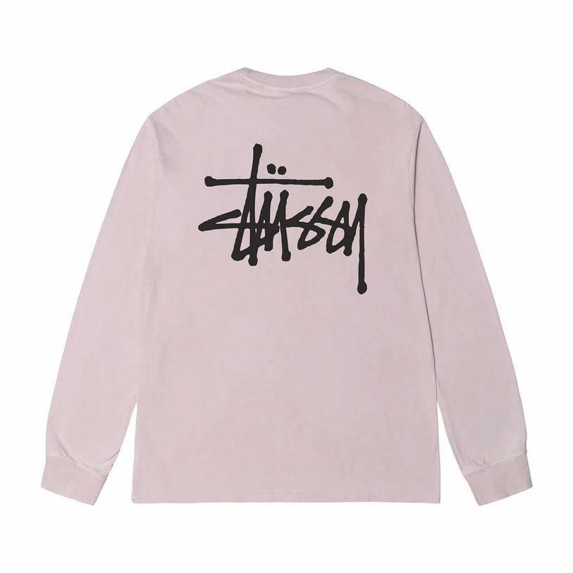 Stussy Basic Stussy Pigment Dyed Ls Tee