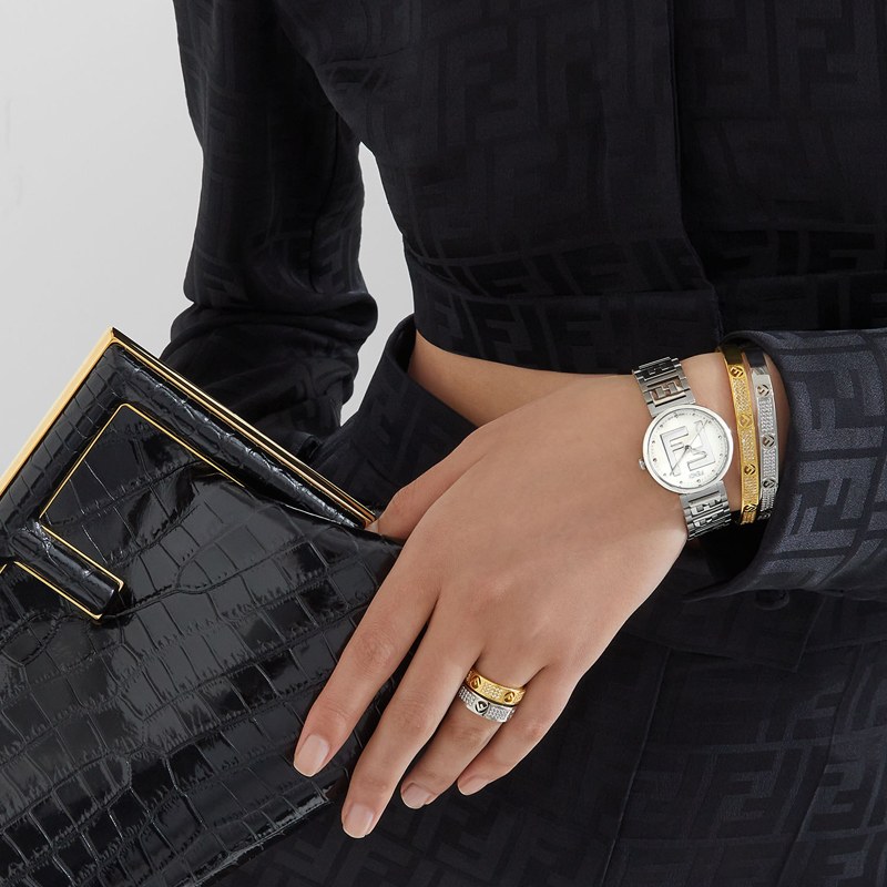 Fendi F is Fendi Silver Bracelet