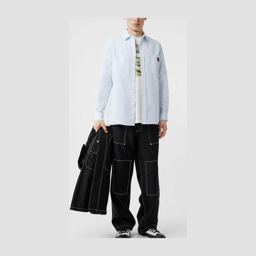 Burberry Classic Shirt Light Blue