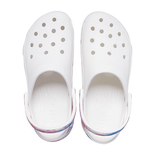 Crocs Classic Clog White Purple