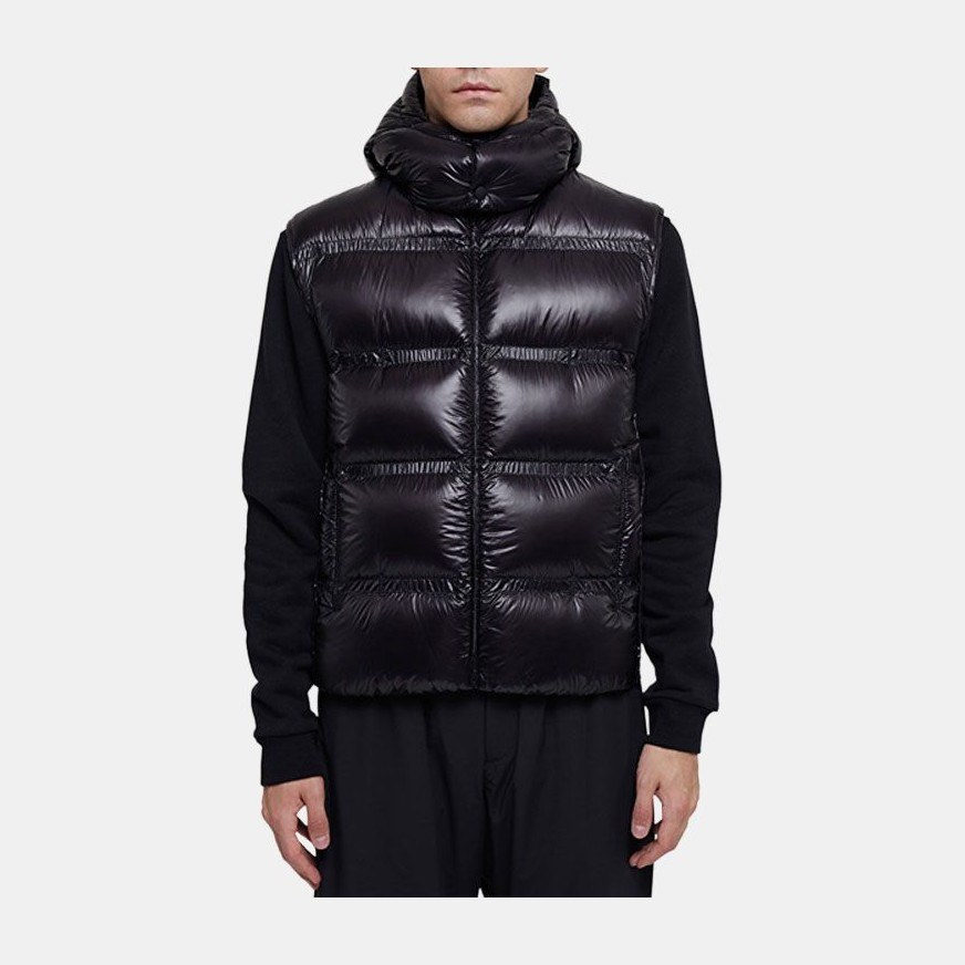 Moncler Genius Down Vest Hooded Black