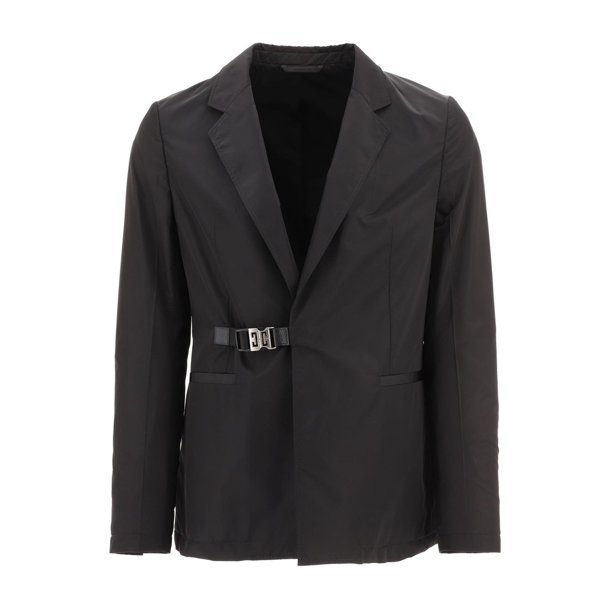 Givenchy SS22 Belted Blazer Black