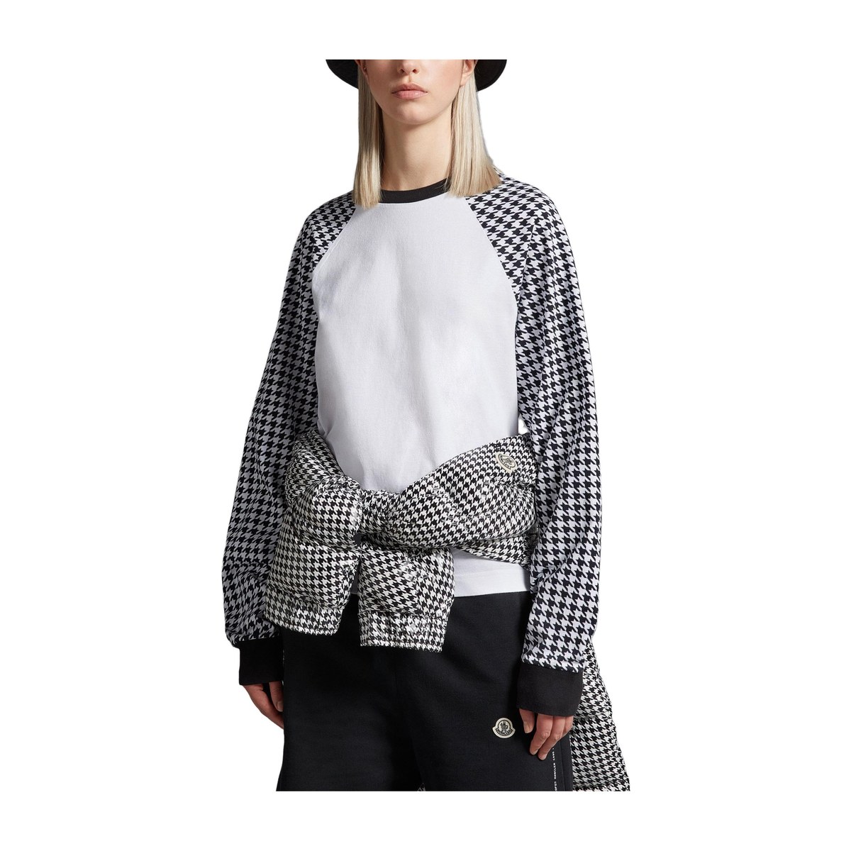 Moncler x Fragment Design SS23 Logo Long Sleeve T-Shirt White