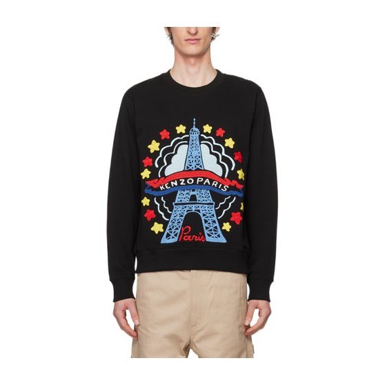 KENZO FW23 Crewneck Sweatshirt Black
