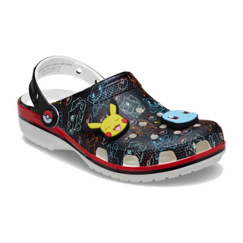 Pokemon x Crocs Classic Clog Black
