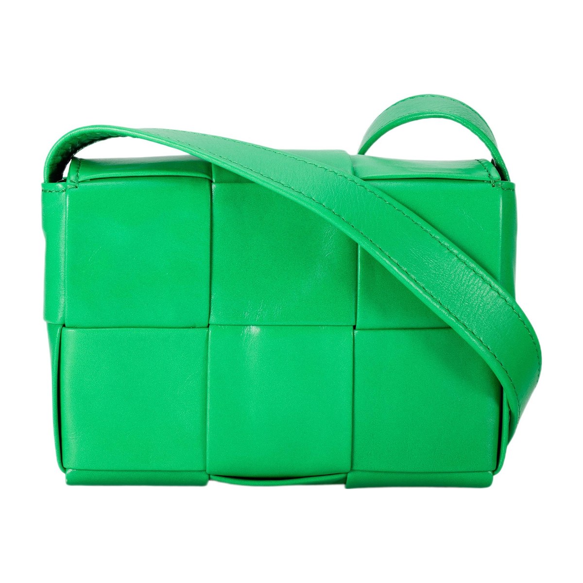 Bottega Veneta Intreccio Mini Parrot Green