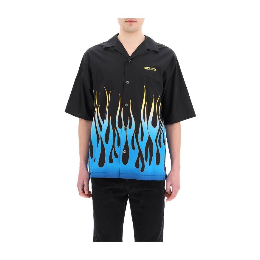KENZO Bowling Shirt Black