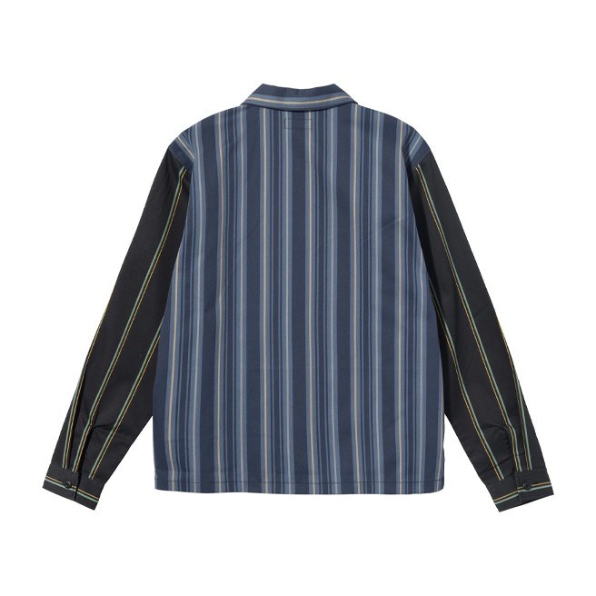 Stussy Mixed Stripe Zip Shirt