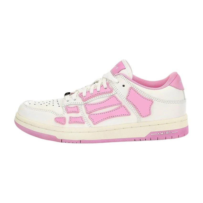 AMIRI Skel-Top Low Pink White