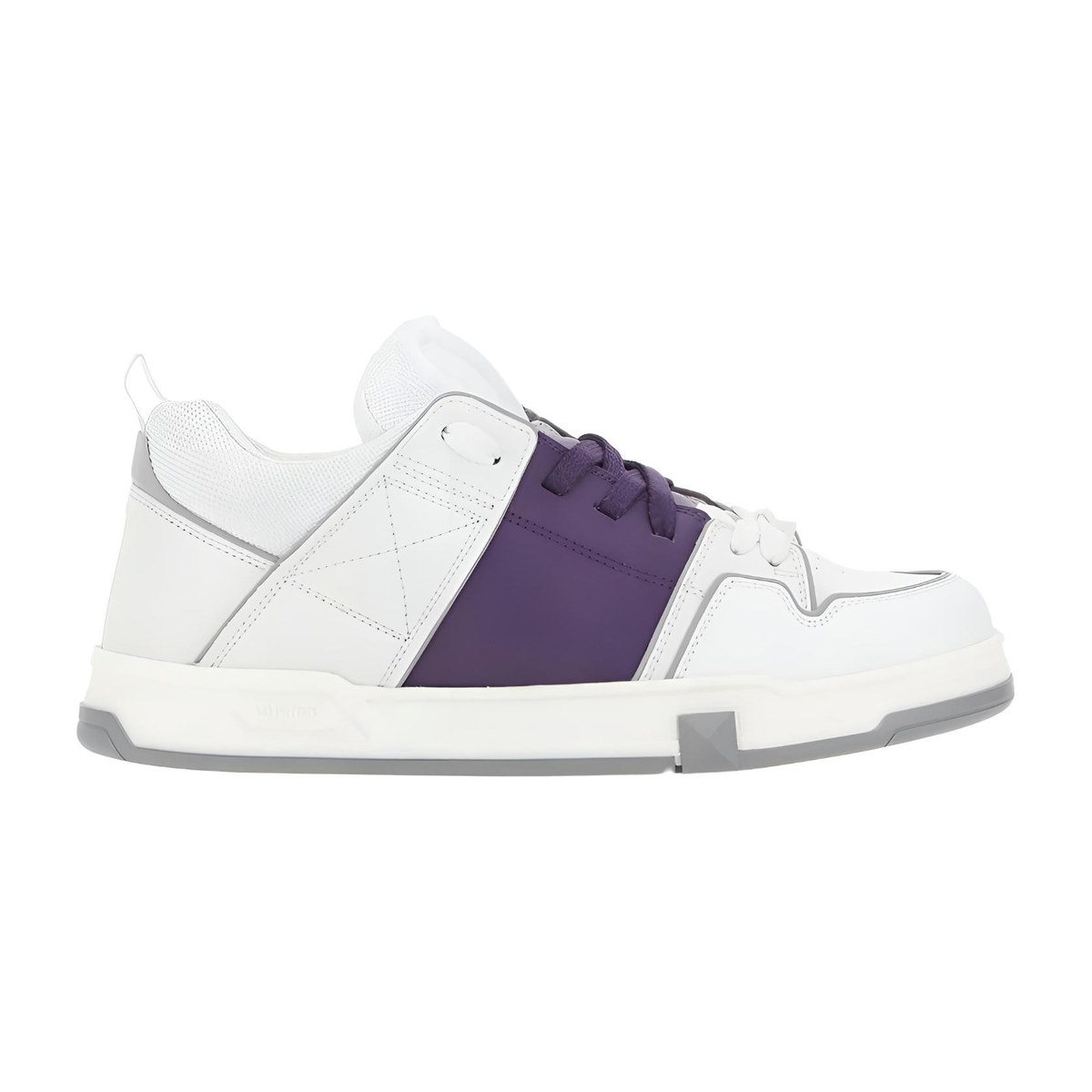 Valentino Open Garavani Skate White Purple