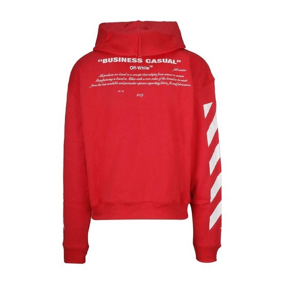 OFF-WHITE Hoodie Red