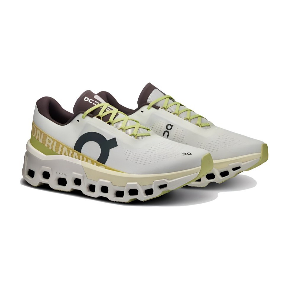 On Cloudmonster 2 Yellow White