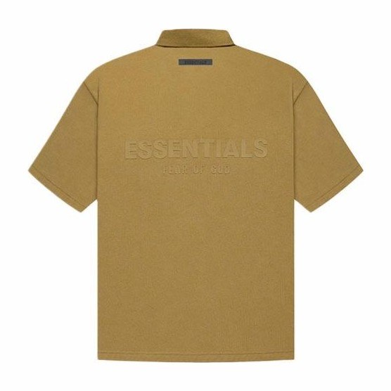 Fear of God Essentials FW21 Polo Amber