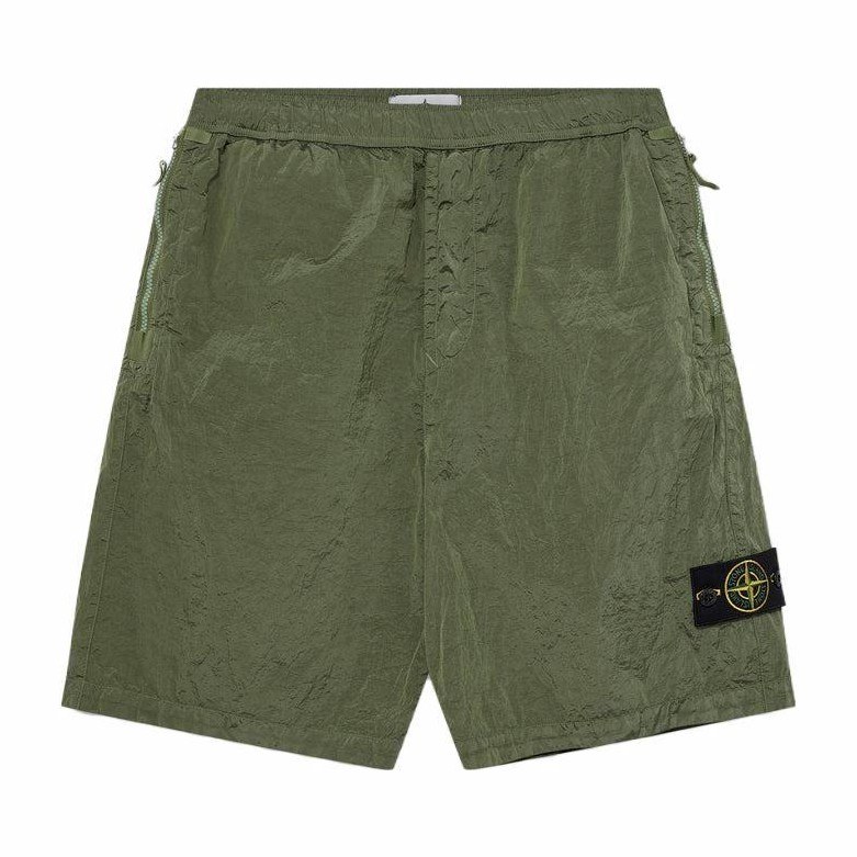 Stone Island SS23 Nylon Shorts Green