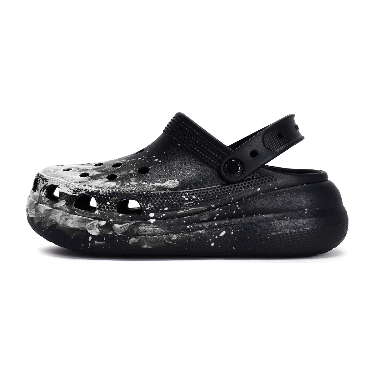 Crocs Classic Clog Black Silver Grey