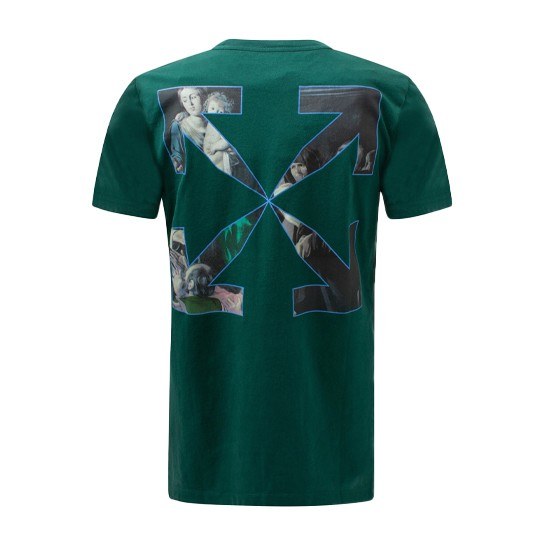OFF-WHITE Caravaggio Green Tee
