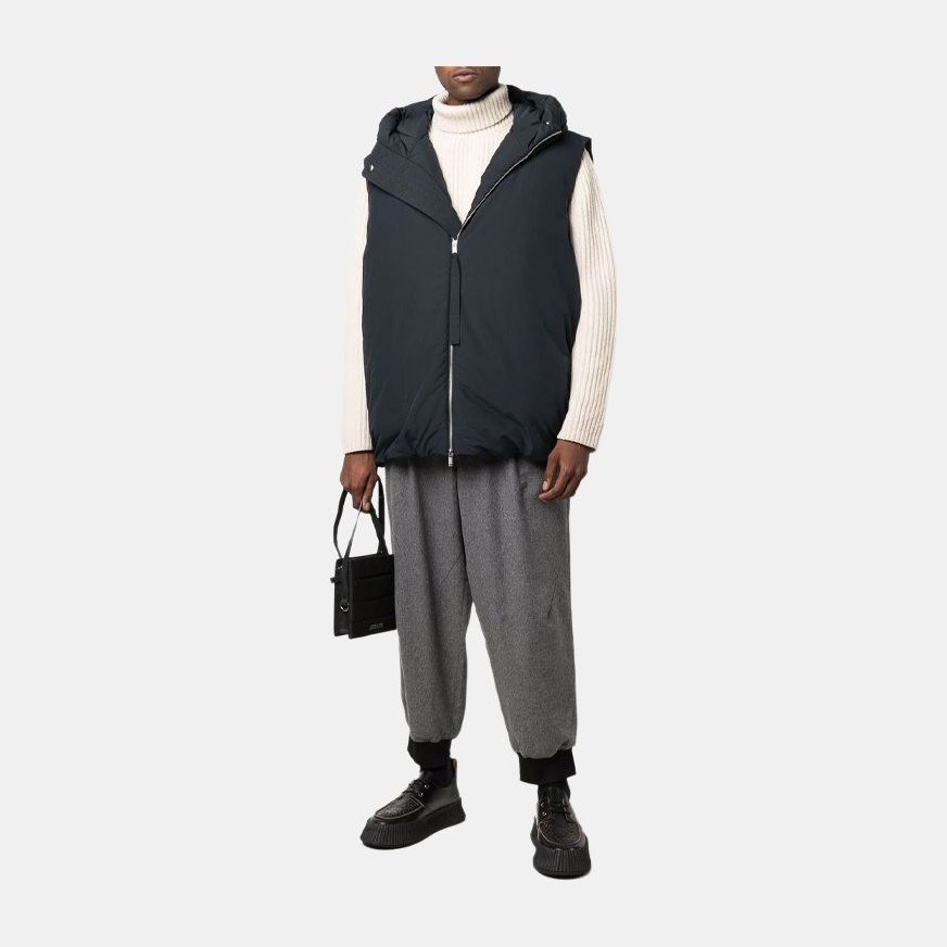 Y-3 Logo Button Waist Track Pants Grey