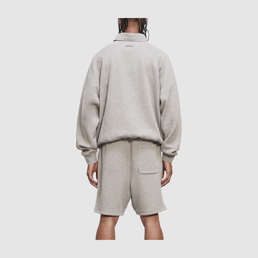 Fear of God Essentials FW20 Crew Neck Sweatshirt Heather Oat
