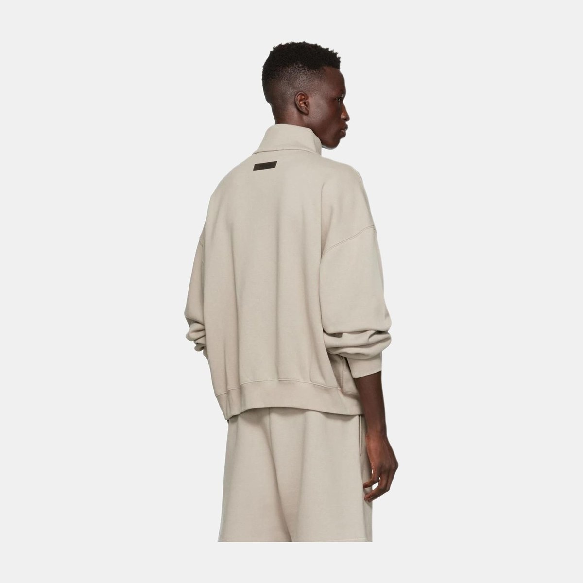 Fear of God Essentials FW22 Fullzip Jacket Smoke