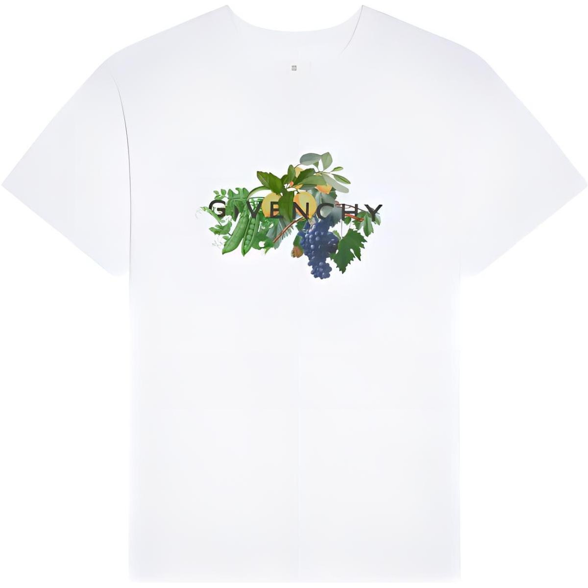 Givenchy T-Shirt In Cotton With Givenchy Fruits And Vegetables T