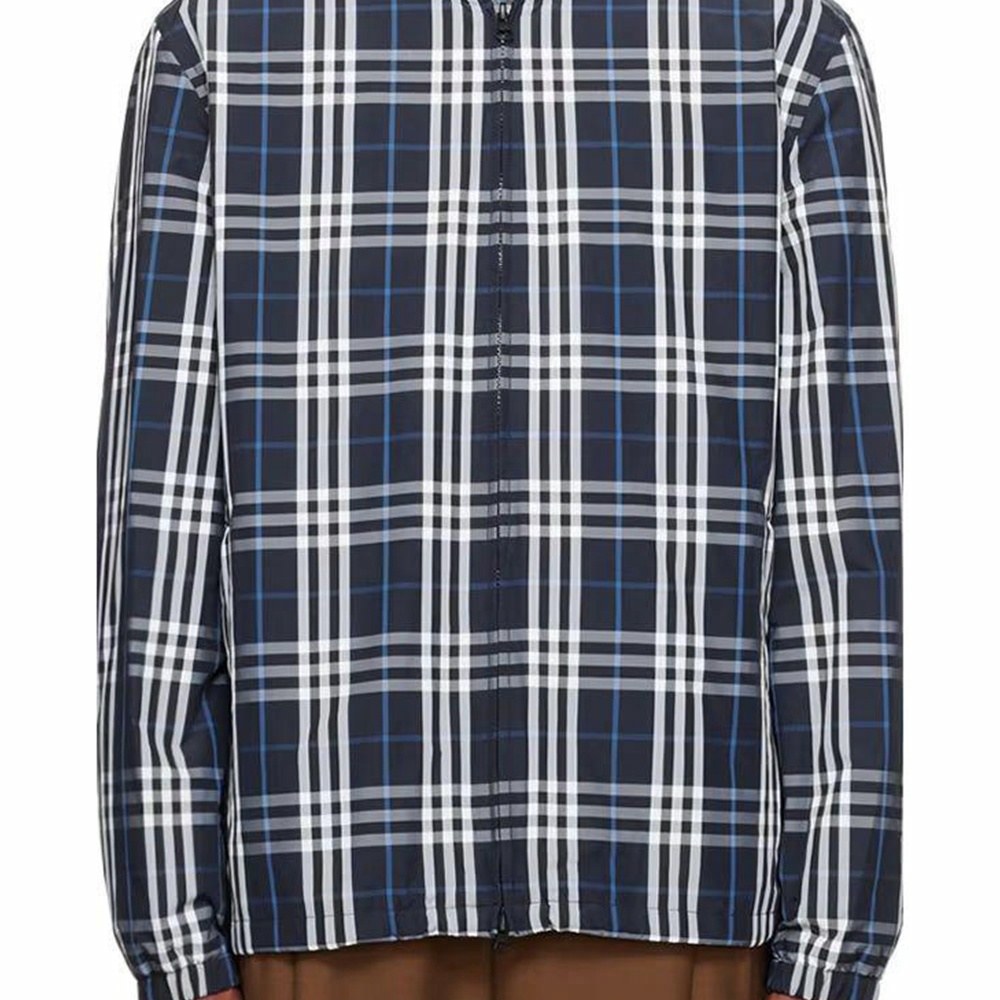 Burberry Hooded Jacket Navy