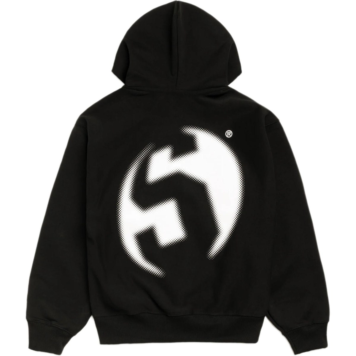 Stussy FW25 LENS ZIP HOODIE logo