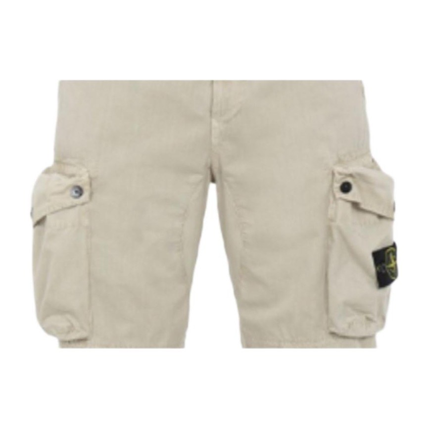Stone Island Cargo Pants Off-White