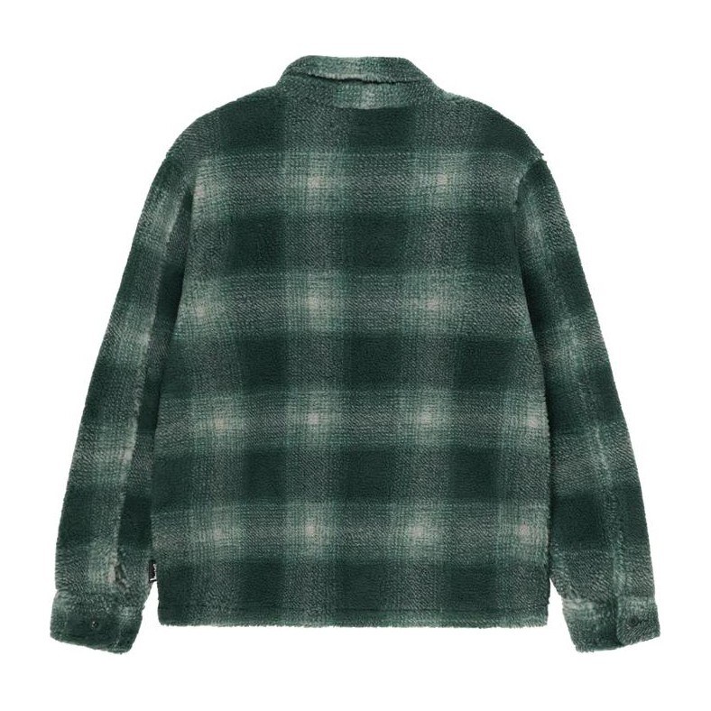 Stussy SS23 Plaid Sherpa Shirt