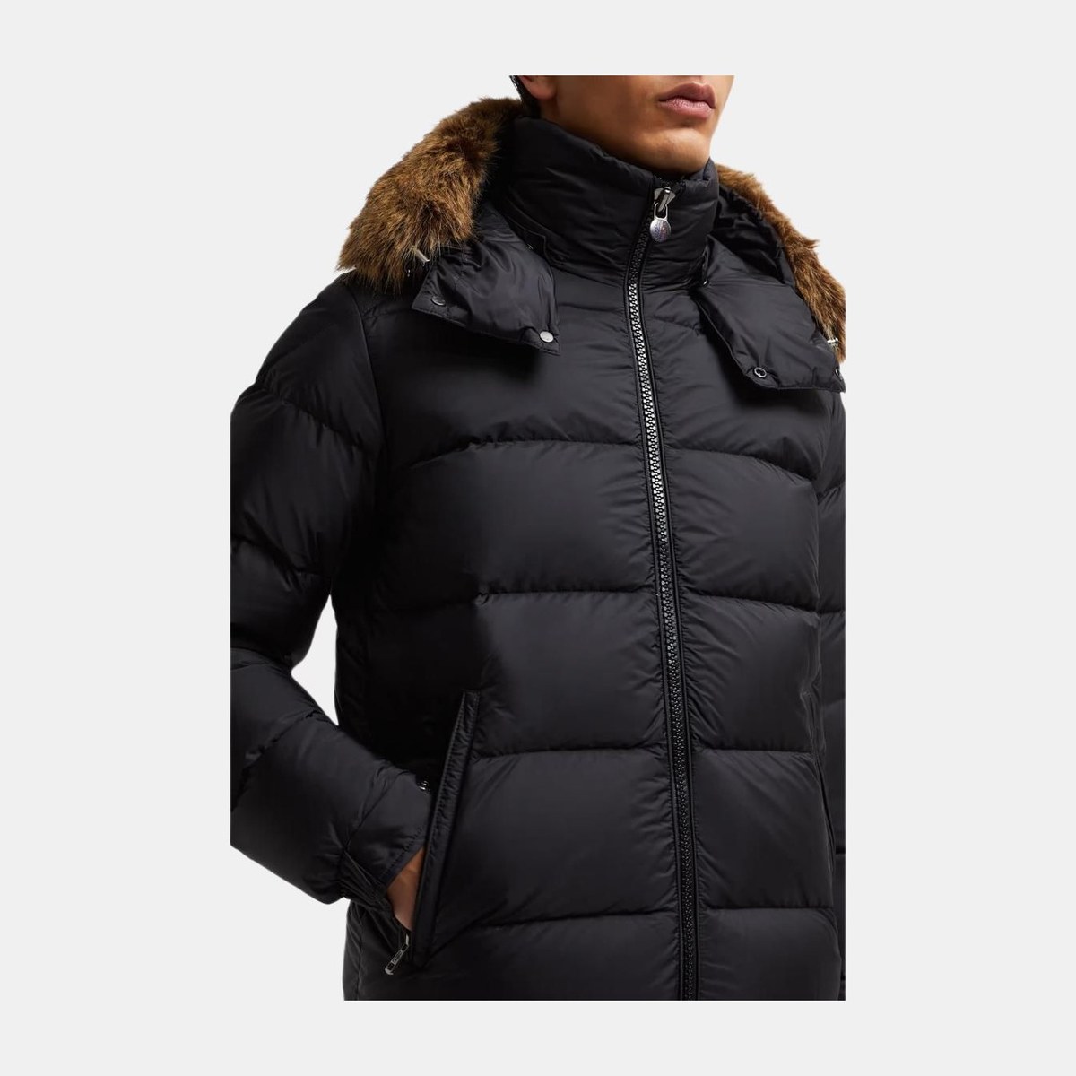 Moncler Mayaf Short Down Jacket Black
