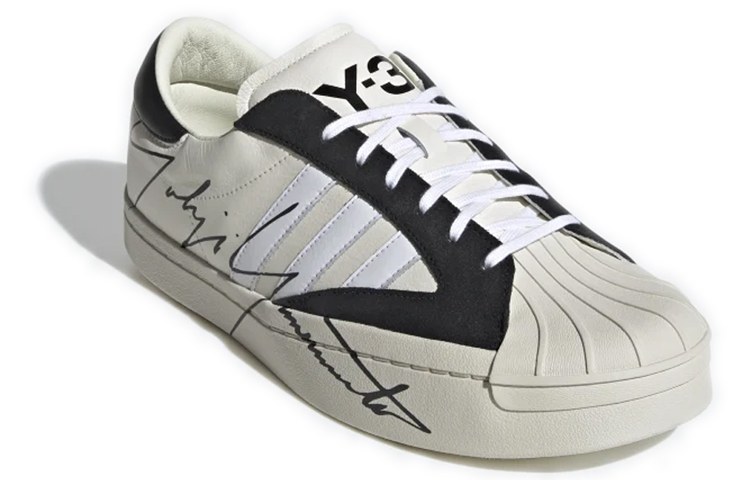 Y-3 Low Top Black White