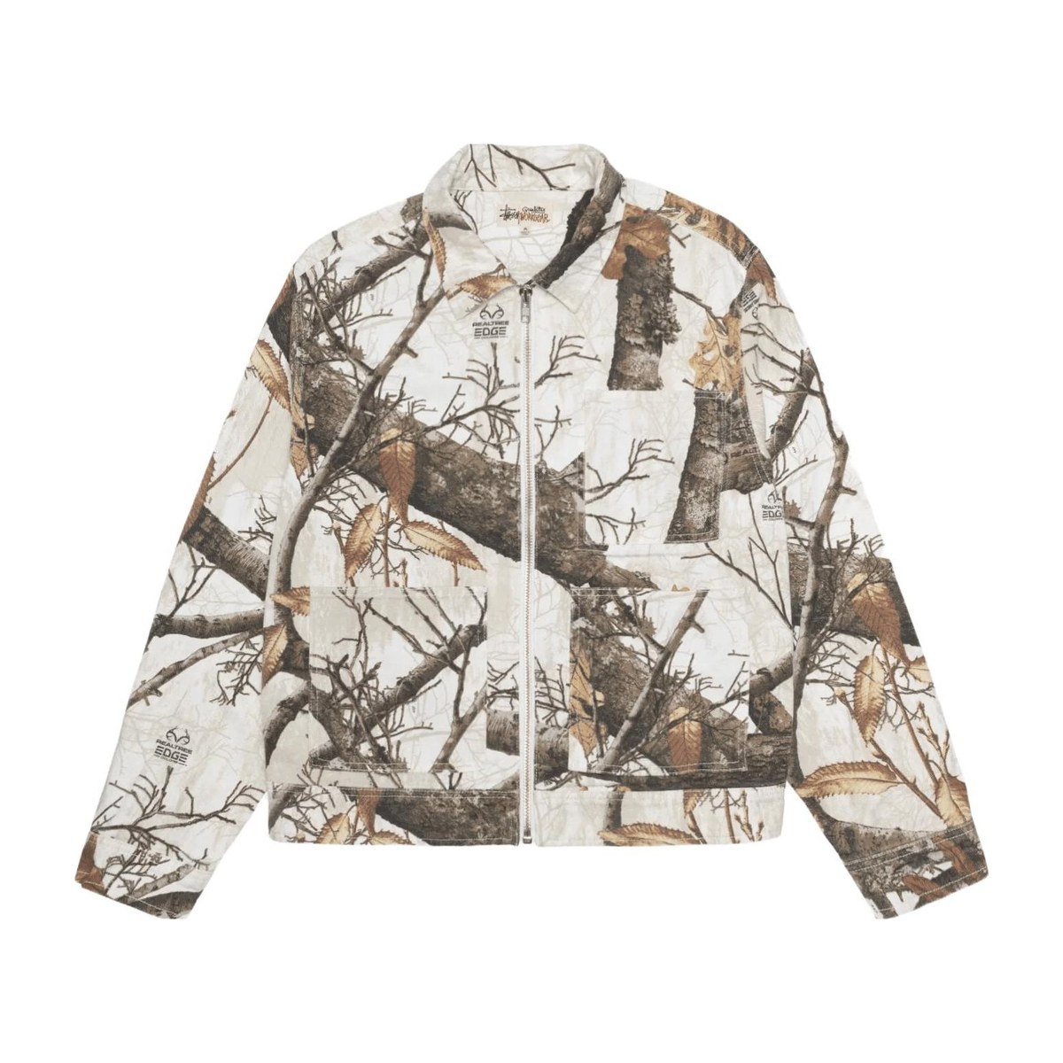 Stussy FW23 Zip Work Jacket Realtree Edge