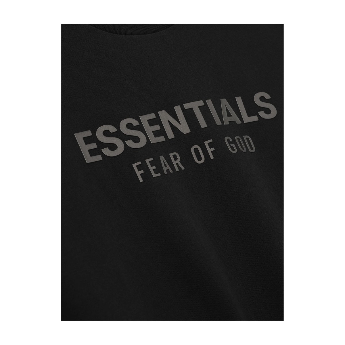 Fear of God Essentials Classic Fit Hoodie Jet Black