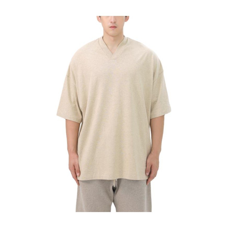 Fear of God Essentials V-Neck Gold Heather