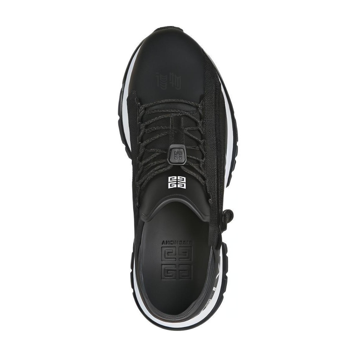Givenchy Low Top Leather Sneakers Black