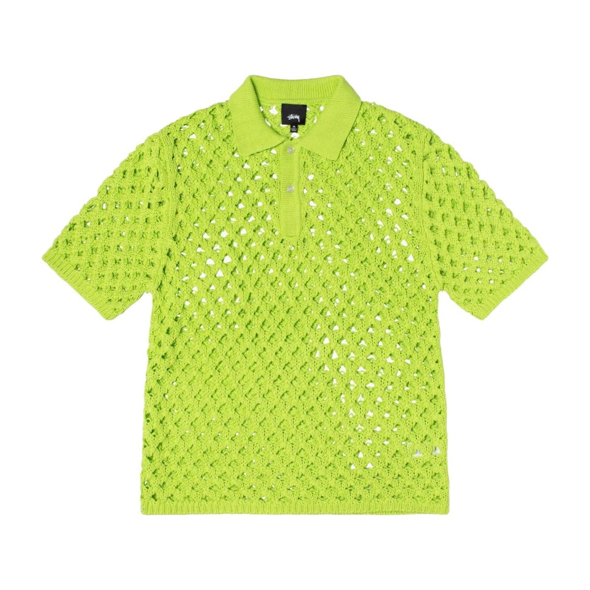 Stussy Big Mesh Polo Sweater