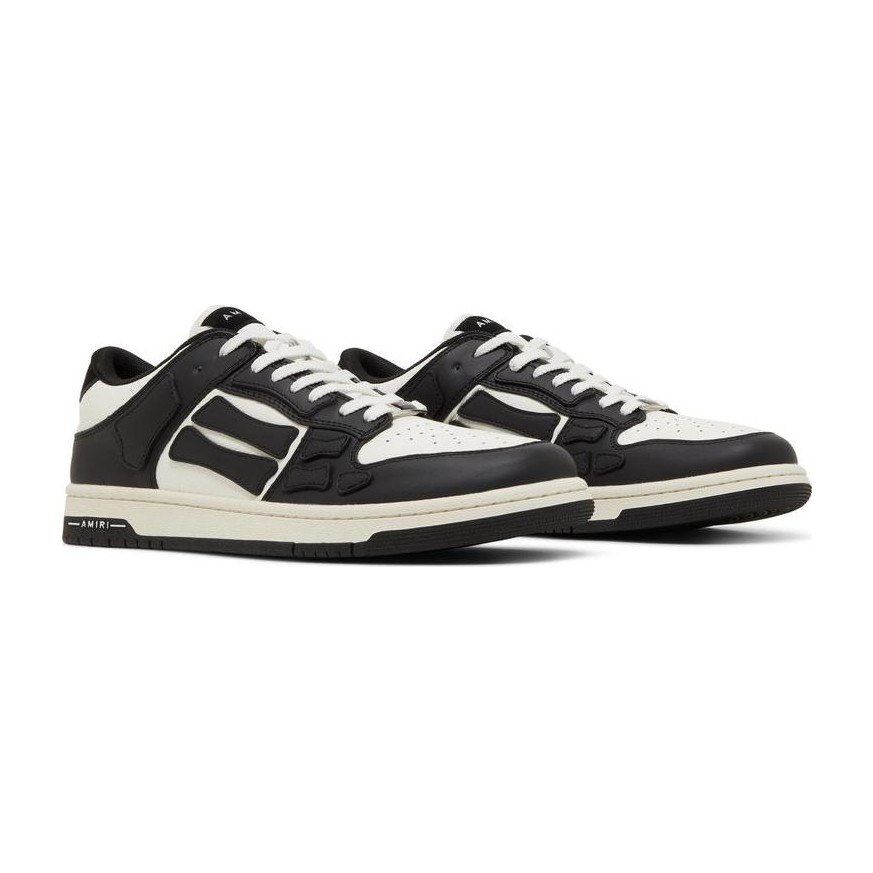 AMIRI Skel-Top Low Black White 2021