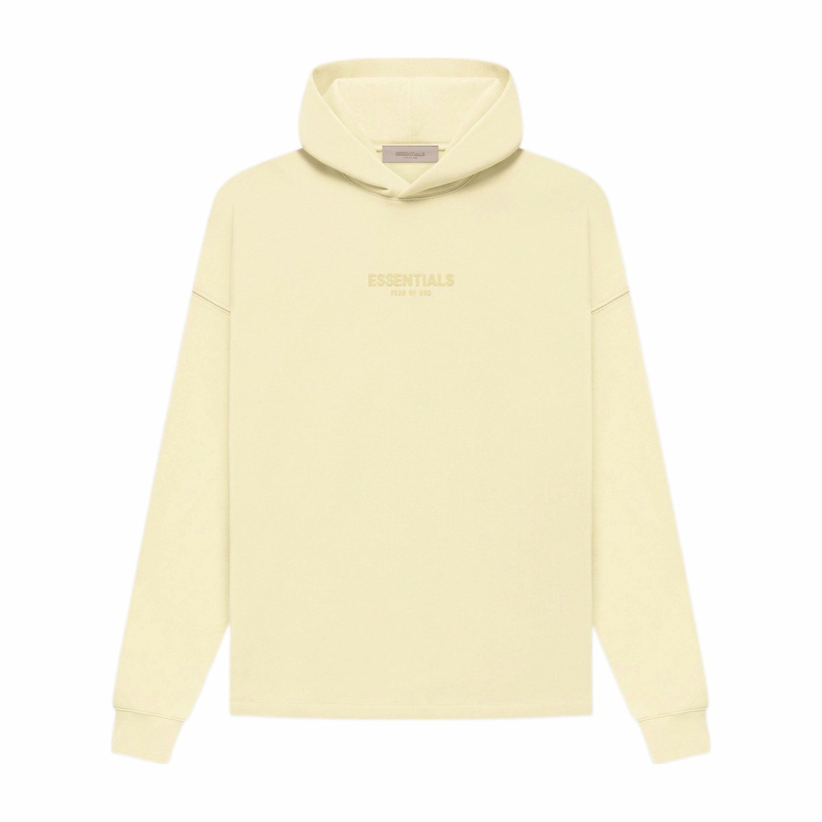 Fear of God Essentials FW22 Relaxed Hoodie Canary