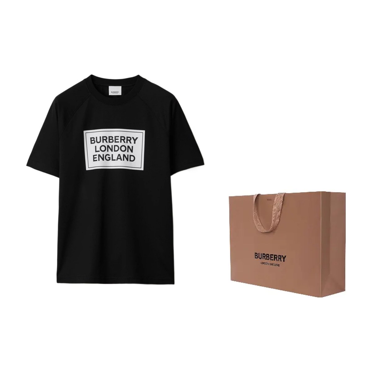 Burberry Letter Logo SS24 T-Shirt Black